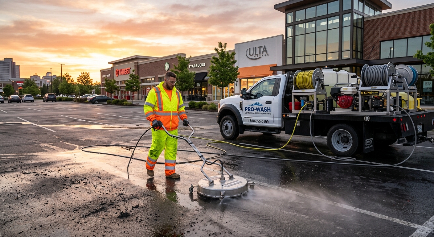 9 Actionable Ways to Bid Commercial Pressure Washing Jobs for Contractors (2026) — cover image for pressure washing business guide