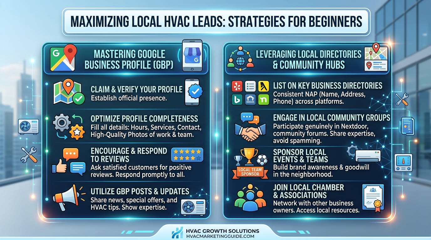 How to get HVAC leads: 12 marketing strategies that actually work for beginners? — hvac guide illustration