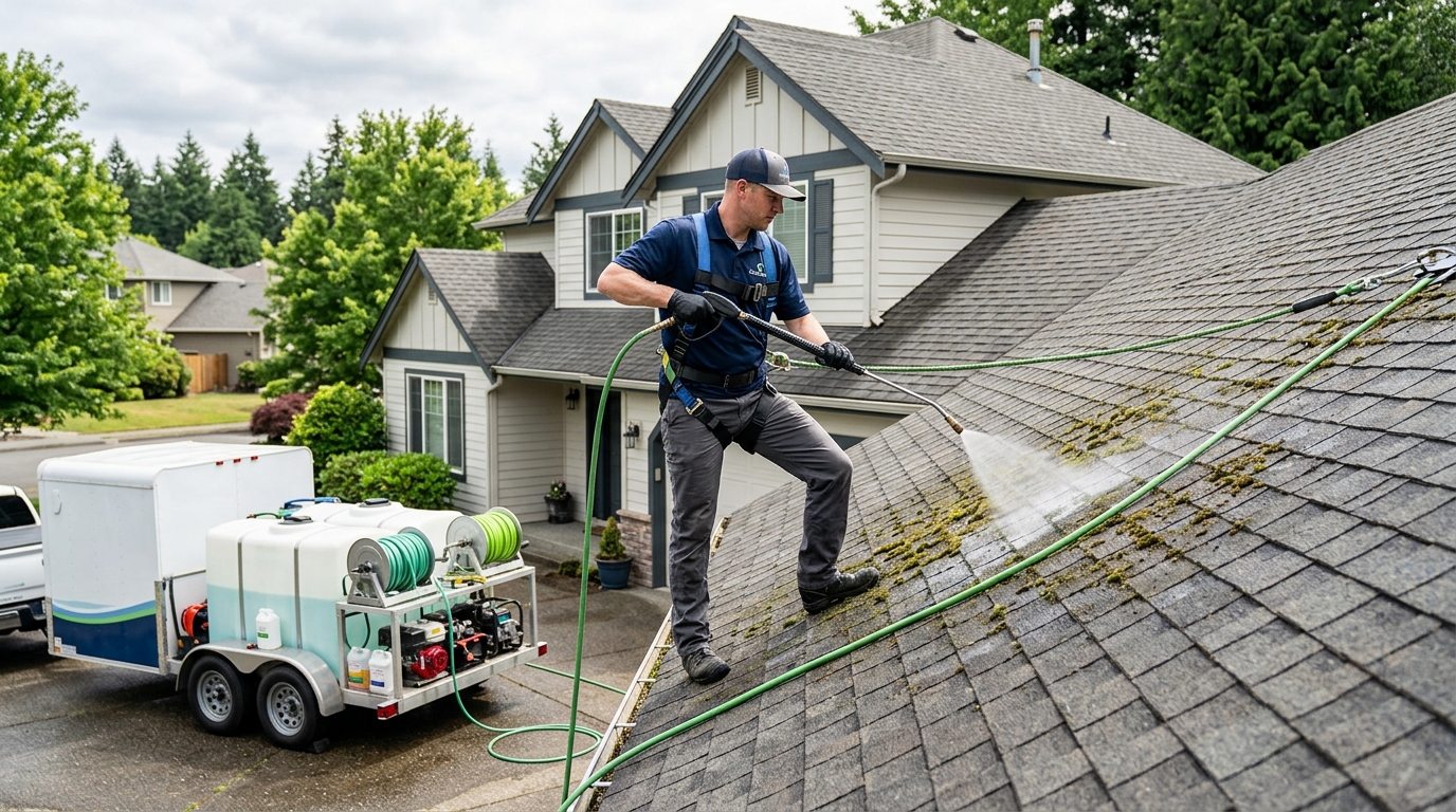 Specialized Pricing for Soft Washing and Roofs