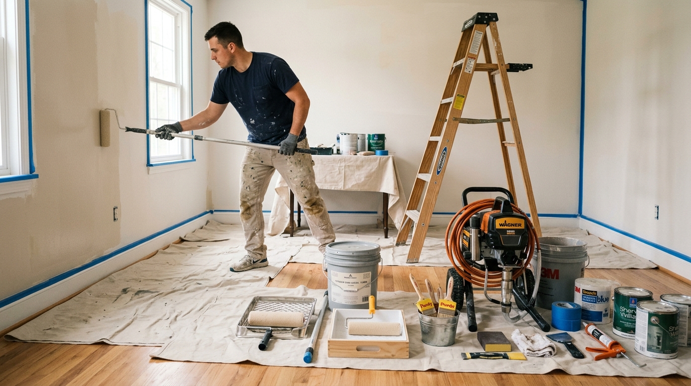 Essential Painting Equipment and Startup Costs