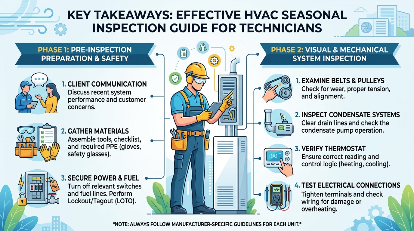 How to Use an HVAC Maintenance Checklist for Technicians: Seasonal Inspection Guide? — hvac guide illustration